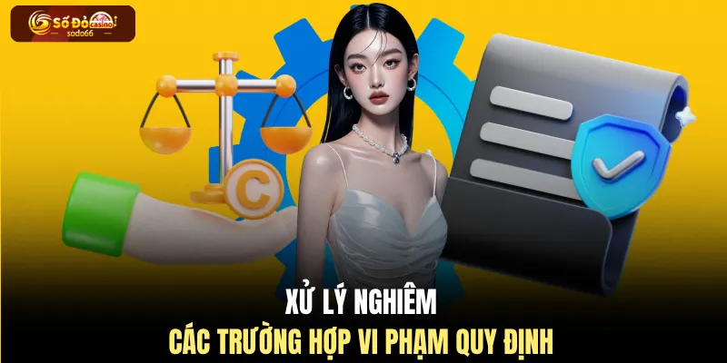 Xử lý nghiêm các trường hợp vi phạm quy định